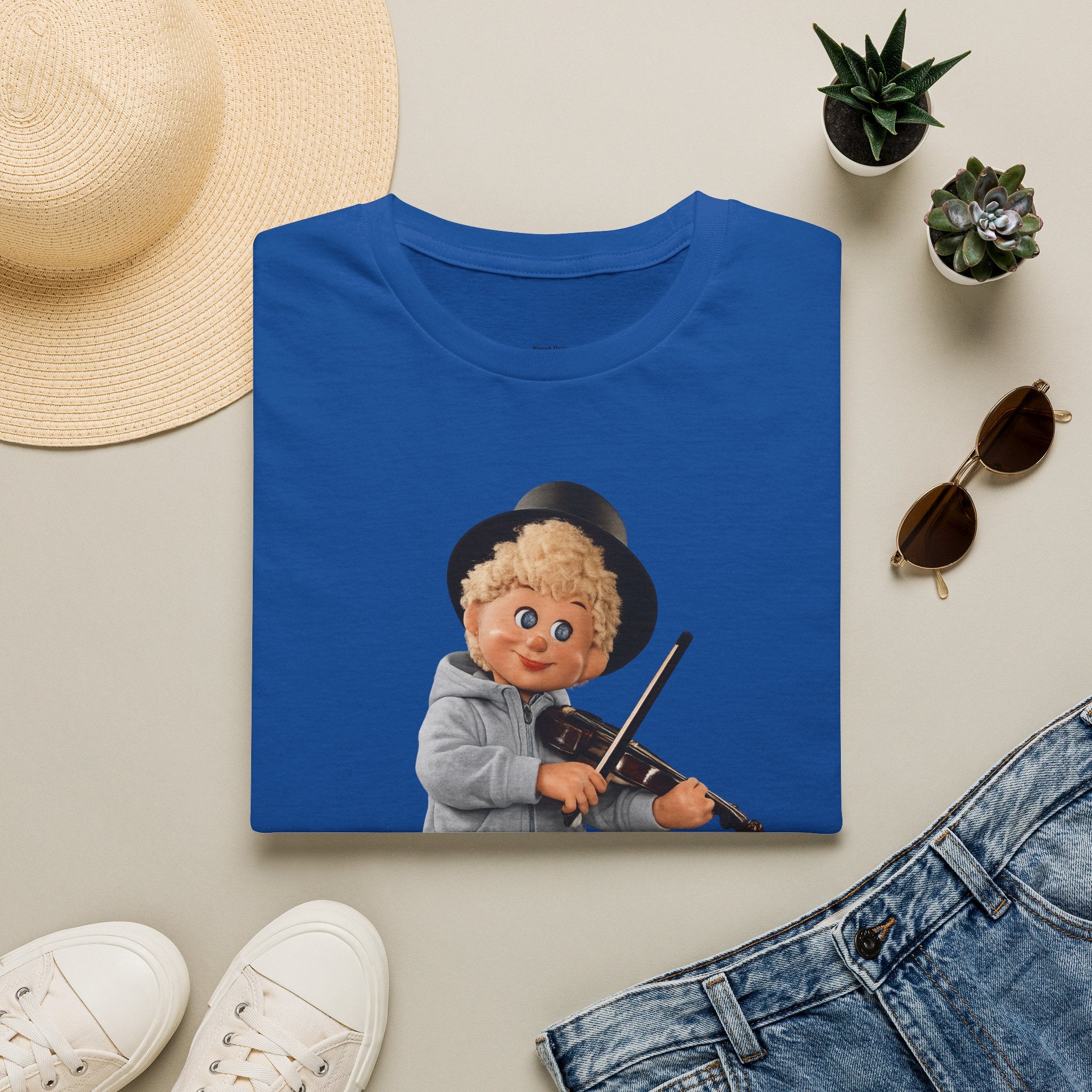 Vesledrip med fela T-Shirt
