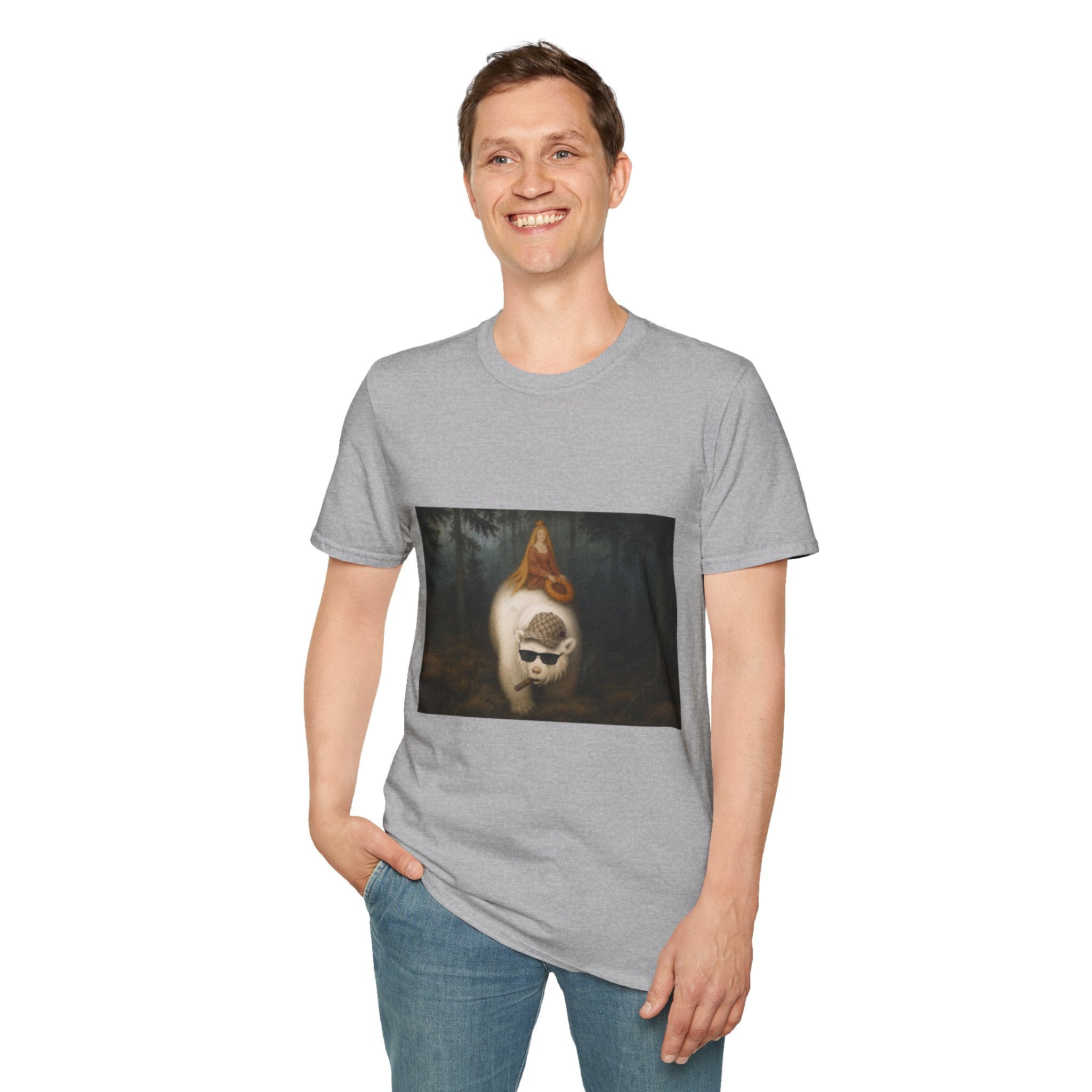 Norsk Drip Bjørn T-Skjorte