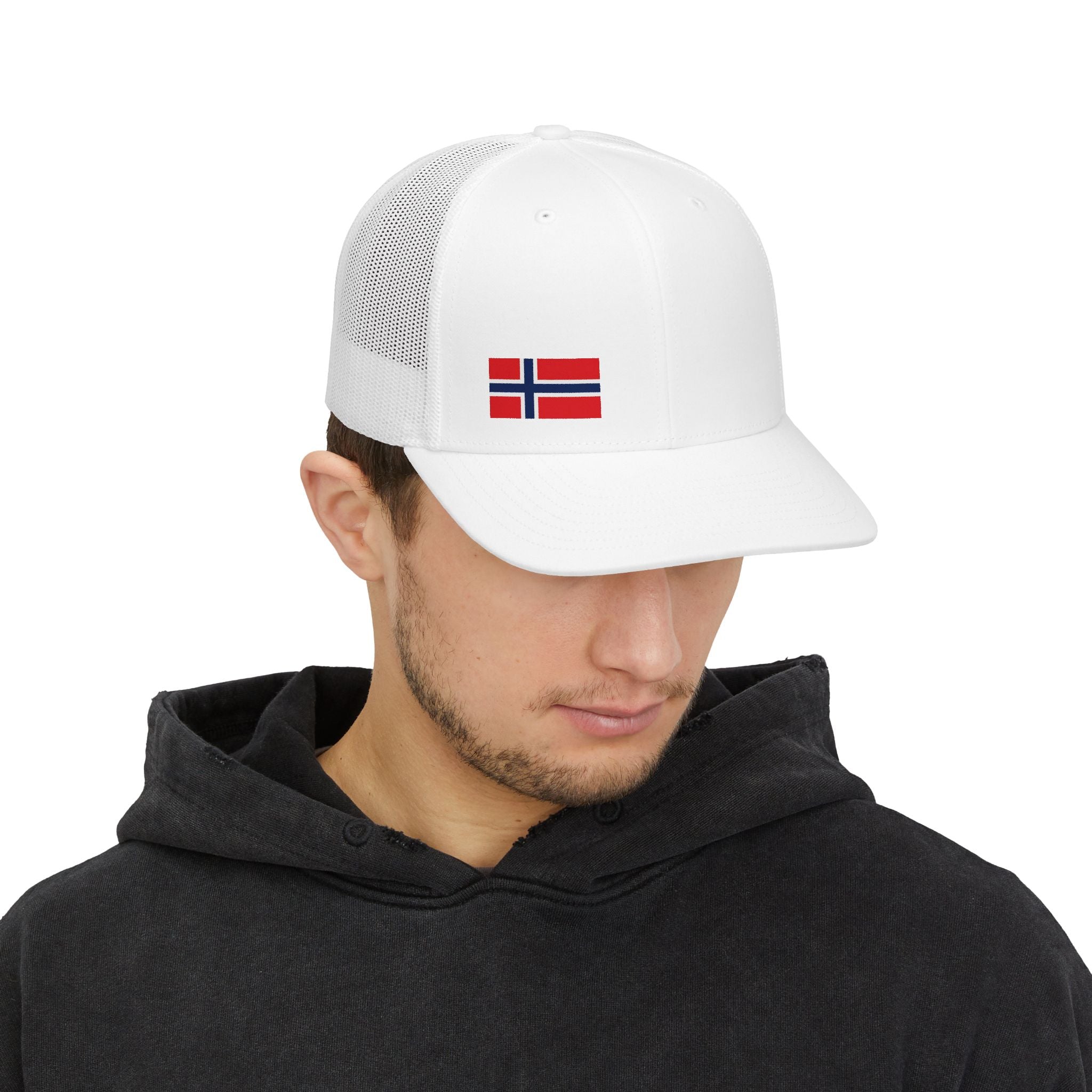 Norwegian Flag 'Norsk Drip' Snapback Trucker Cap