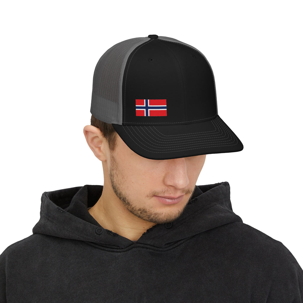 Norwegian Flag 'Norsk Drip' Snapback Trucker Cap