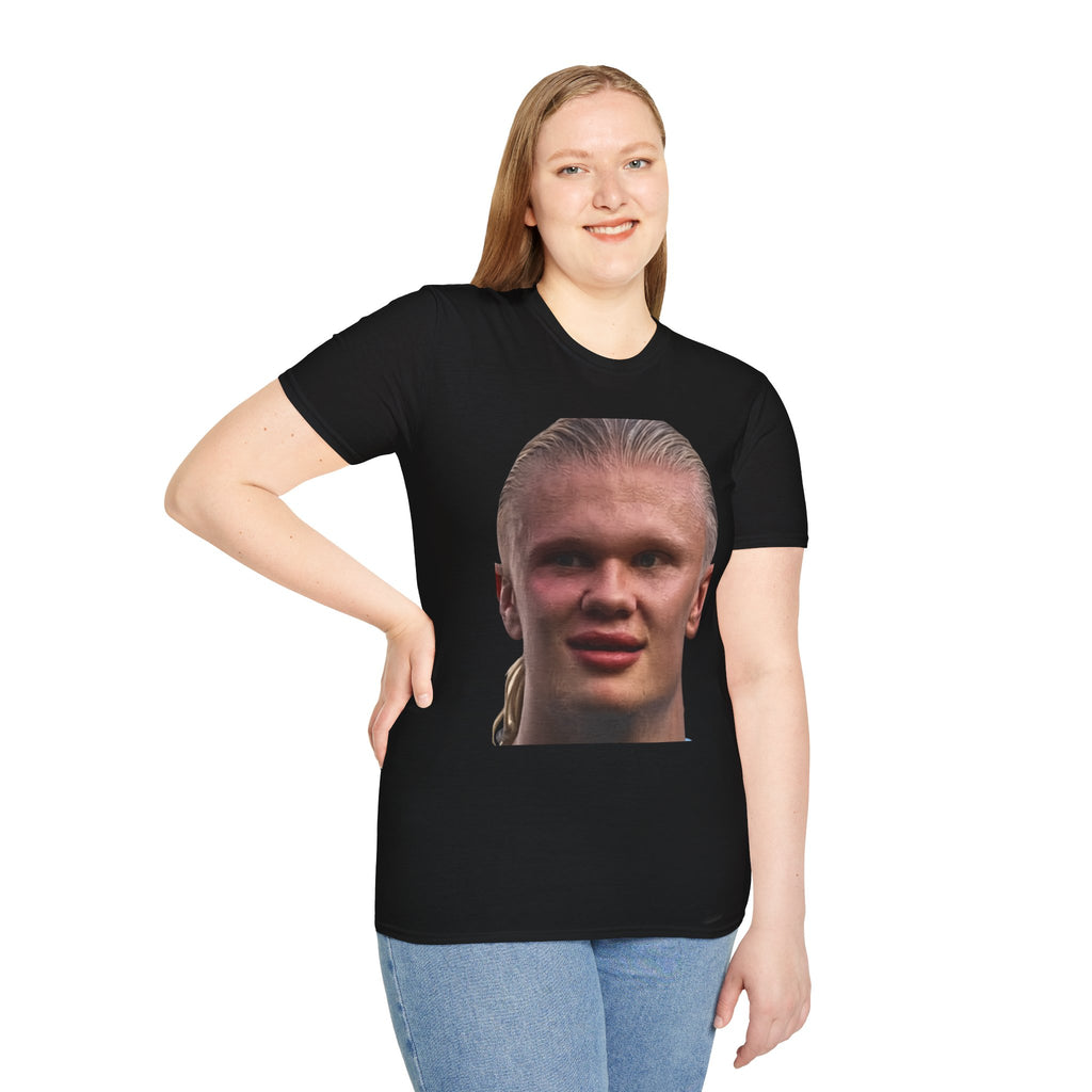 Haaland Face T-Shirt Norsk Drip
