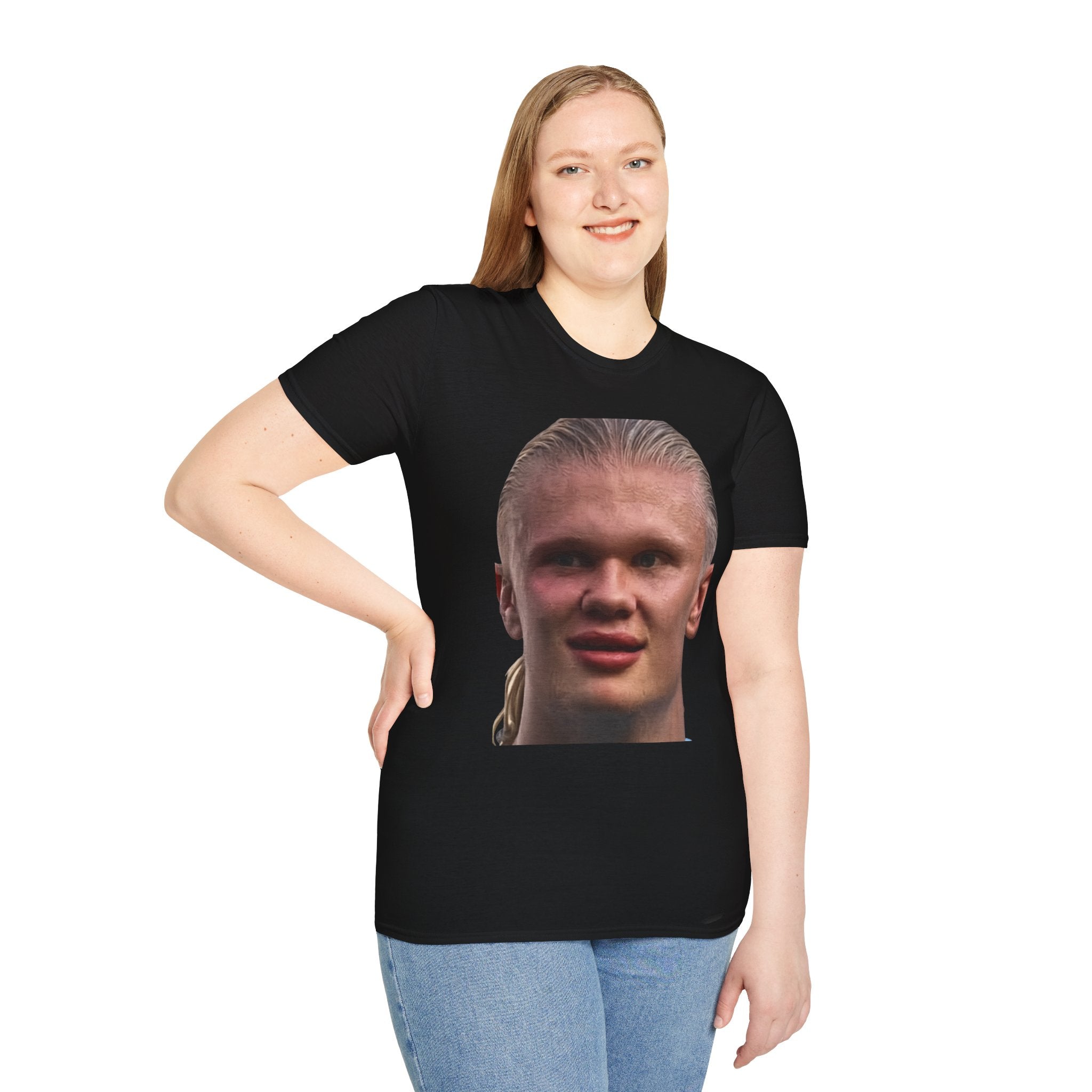 Haaland Face T-Shirt Norsk Drip