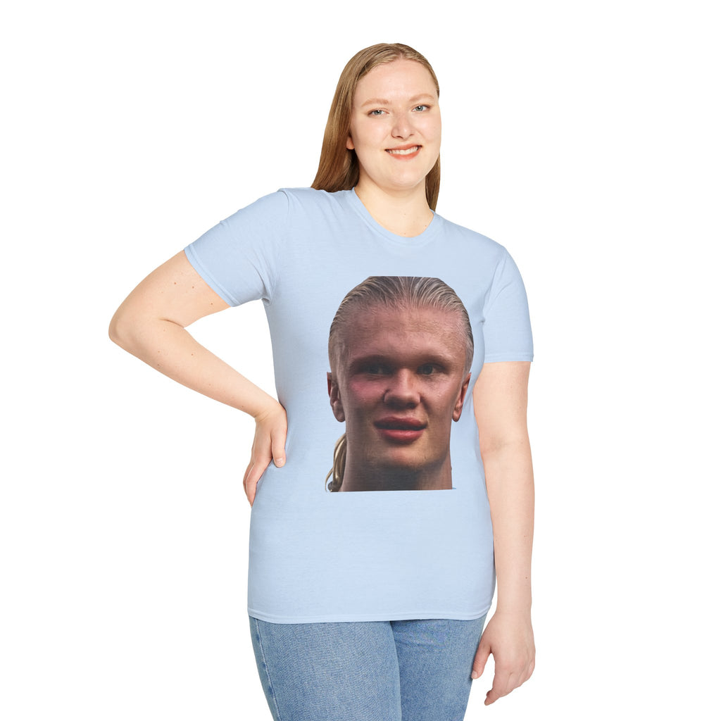 Haaland Face T-Shirt Norsk Drip