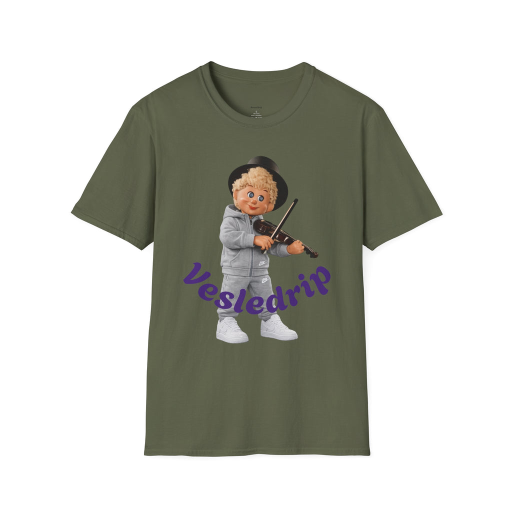 Vesledrip med fela T-Shirt