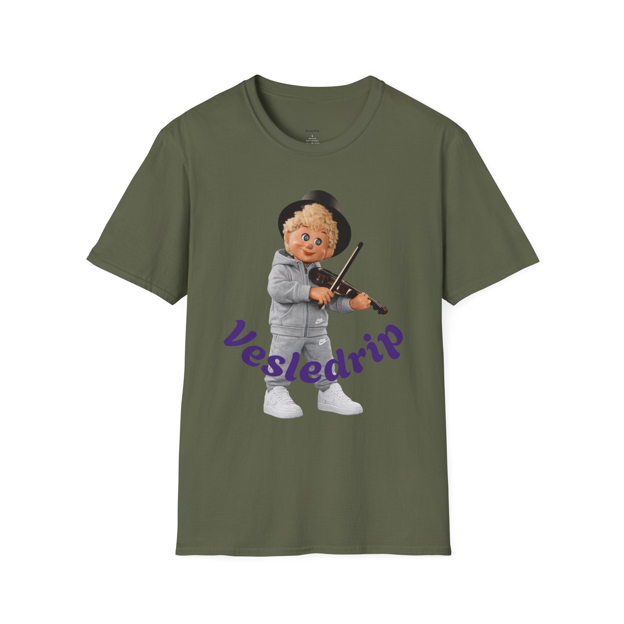 Vesledrip med fela T-Shirt