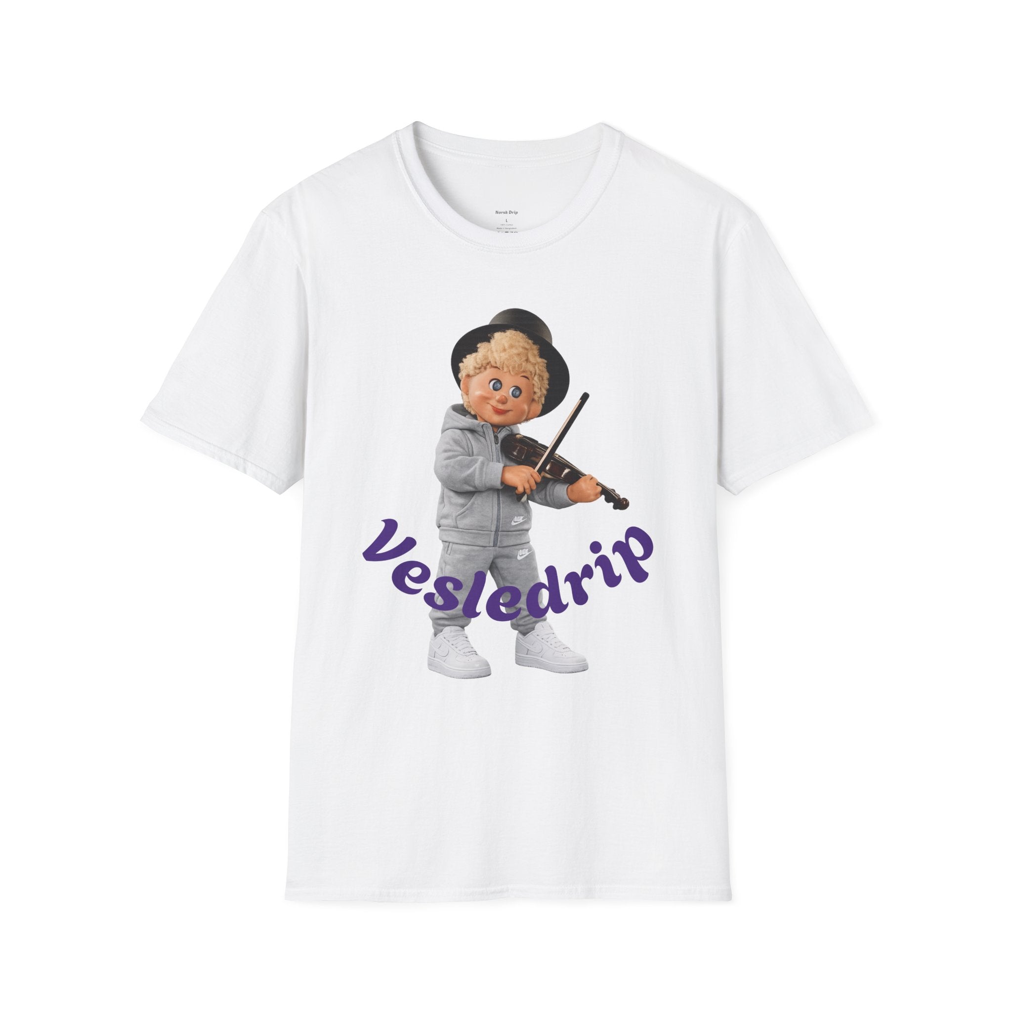 Vesledrip med fela T-Shirt