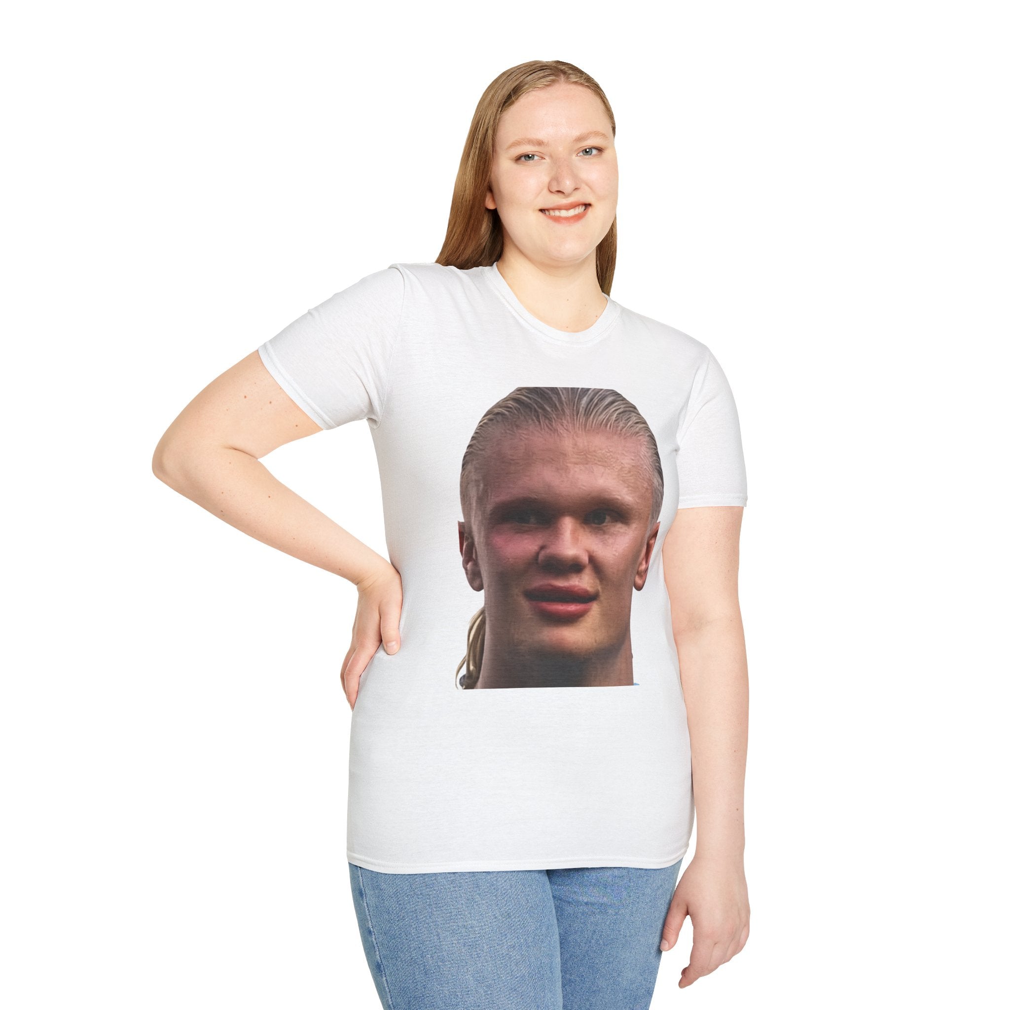 Haaland Face T-Shirt Norsk Drip